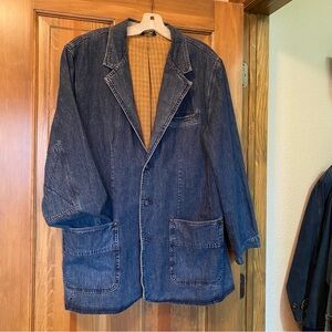 The Territory Ahead Blue Denim Jacket - Lined